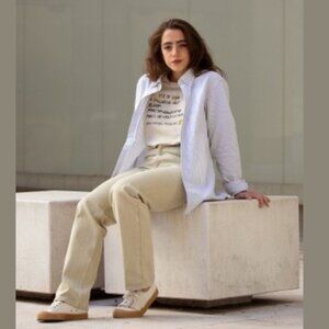 Uniqlo Jean-Michel Basquiat UT Beige Short-Sleeve‎ Graphic T-Shirt - SZ S